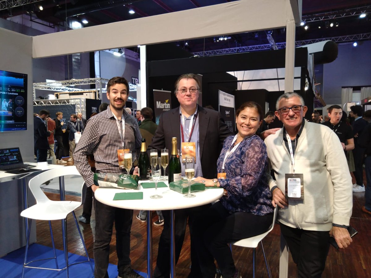 Mediaproxy's tweet photo. When in France! Santé to all that stopped by stand C22 today with our partner Visionetics at @satisexpo 2022. There's still time to visit us to learn more about IP broadcast and monitoring.

https://t.co/ROwTE3dYWy
 
#Mediaproxy #LogServer #Monwall #Visionetics #Satis2022 #IP https://t.co/c0fZqCnyZa