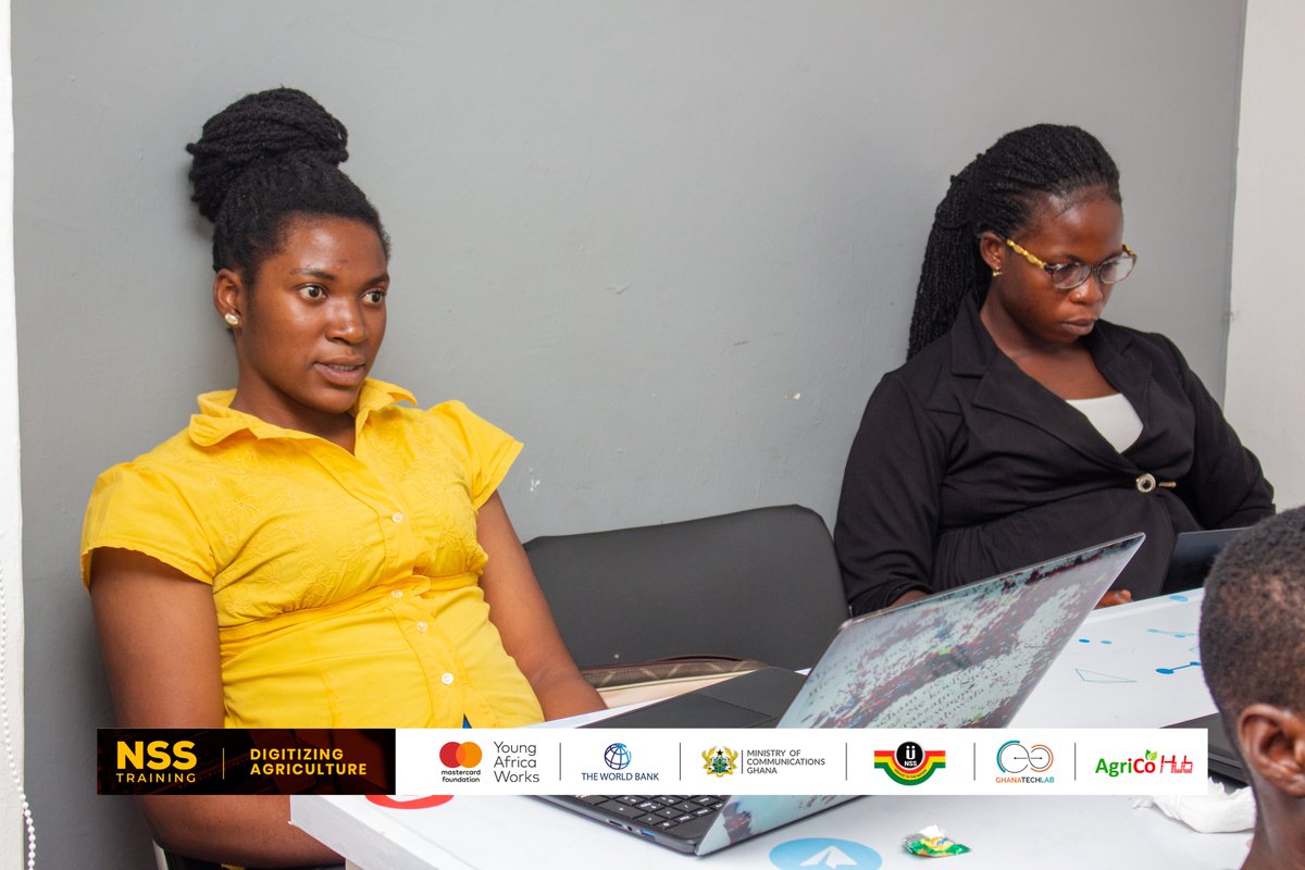 AgricoG's tweet image. NATIONAL WEB DEVELOPMENT TRAINING FOR NSS COHORT -
In today&apos;s class, trainees continued building their websites using HTML tags and CSS elements.
#css
#html
#cascadingstylesheet
#webdevelopment
#agricohubimpact
#GTLimpact