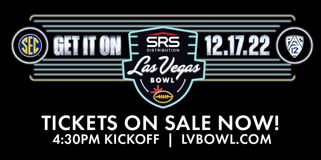 Here we go‼️

📍<a href="/AllegiantStadm/">Allegiant Stadium</a>
🗓️ 12/17
🎟️ linktr.ee/lasvegasbowl 

#LVBowl | #BowlSeason | #Vegas