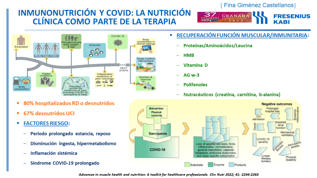 jcperezpons's tweet photo. La nutrición como parte de la terapia en el paciente #Covid_19
Fina Gimenez en #IIHighlights2022 Espen-Senpe para #FarmaciaHospitalaria @FreseniusKabiNC https://t.co/yMB2jW4zl2