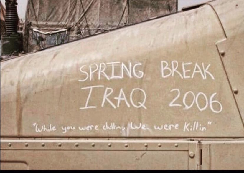 HillbillyDNA's tweet image. Sorry not sorry !! #IraqiFreedom #GruntLife