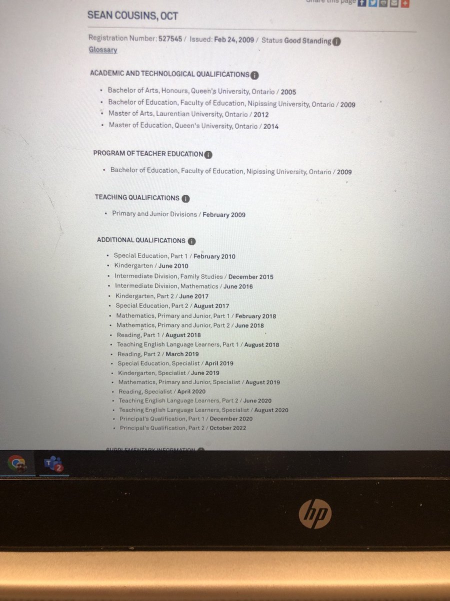 Sean Cousins, MA, MEd, OCT tweet media