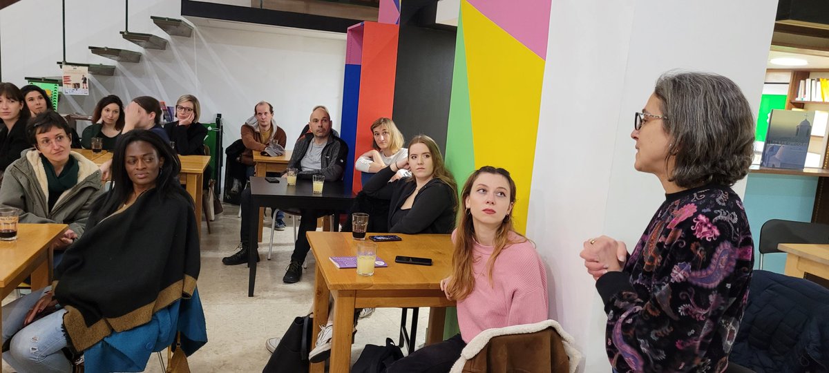Soirée podcast avec <a href="/CeciliaBrRod/">Cecilia Brassier Rodrigues</a>, de <a href="/UCAuvergne/">UCA</a> , honneur aux femmes, aux conditions de vie quotidiennes et à l'interculturalité, au Grin.Clermont
