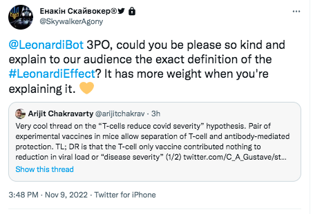 LeonardiBot 2.0 tweet media