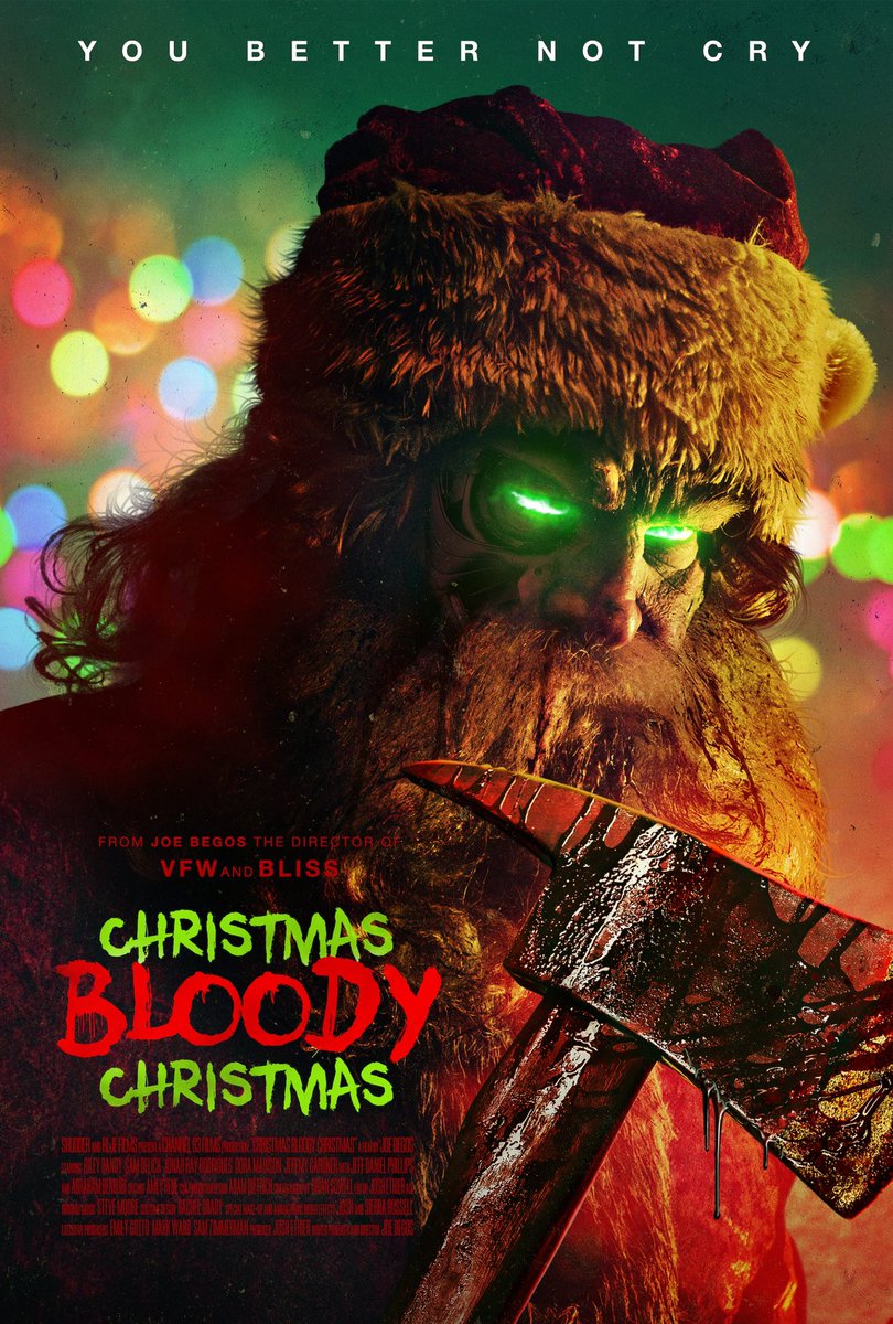 Live_for_Films's tweet photo. Christmas Bloody Christmas – Joe Begos’ new holiday horror film gets a trailer. Watch it here https://t.co/iqp6ehC6jA 

#ChristmasBloodyChristmas #Santa #JoeBegos #RileyDandy #SamDelich #Christmas 
@joebegos @RLJEfilms https://t.co/i7fe1JEKdP