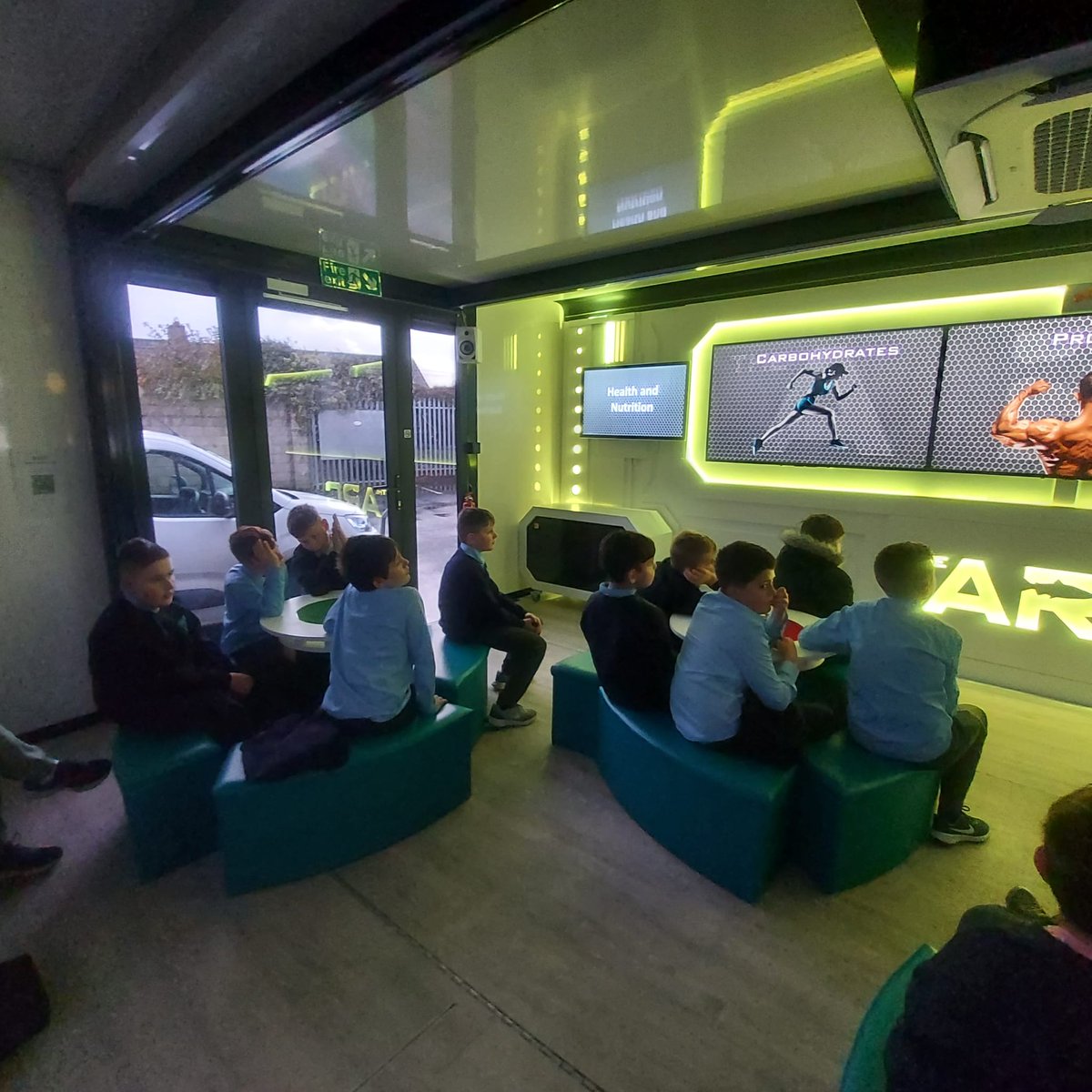 The ARC has landed <a href="/MountSionGAA/">Mount Sion GAA</a>
The Aquaculture Remote Classroom is a mobile classroom which has been designed to raise young people’s awareness of aquaculture. Our 5th and 6th classes will spend a day each learning in the ARC. #Excited <a href="/BordIascMhara/">Bord Iascaigh Mhara (BIM)</a>