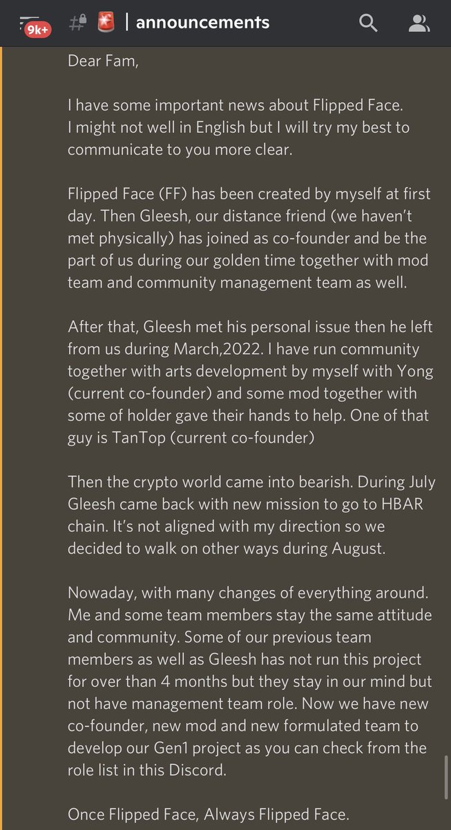 Announcement via Flipped Face Discord
discord.gg/flippedface 🙃