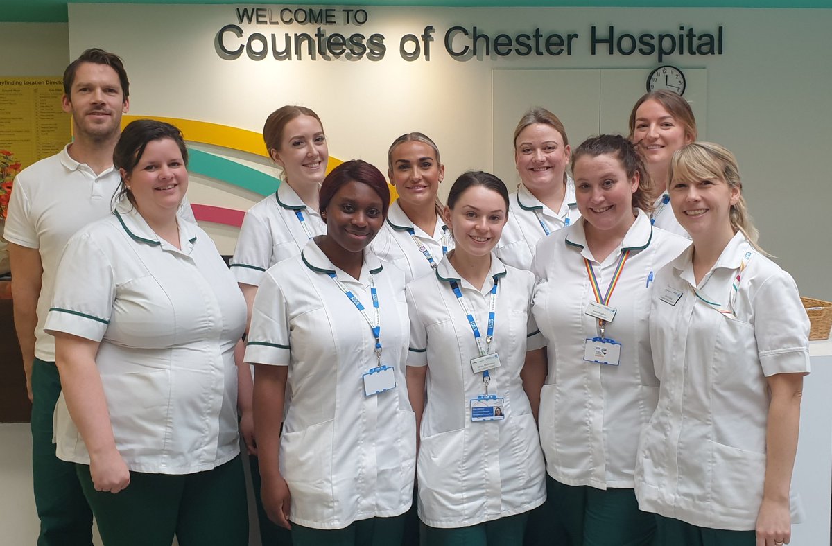 Countess of Chester Hospital therapy teams 💙 tweet media