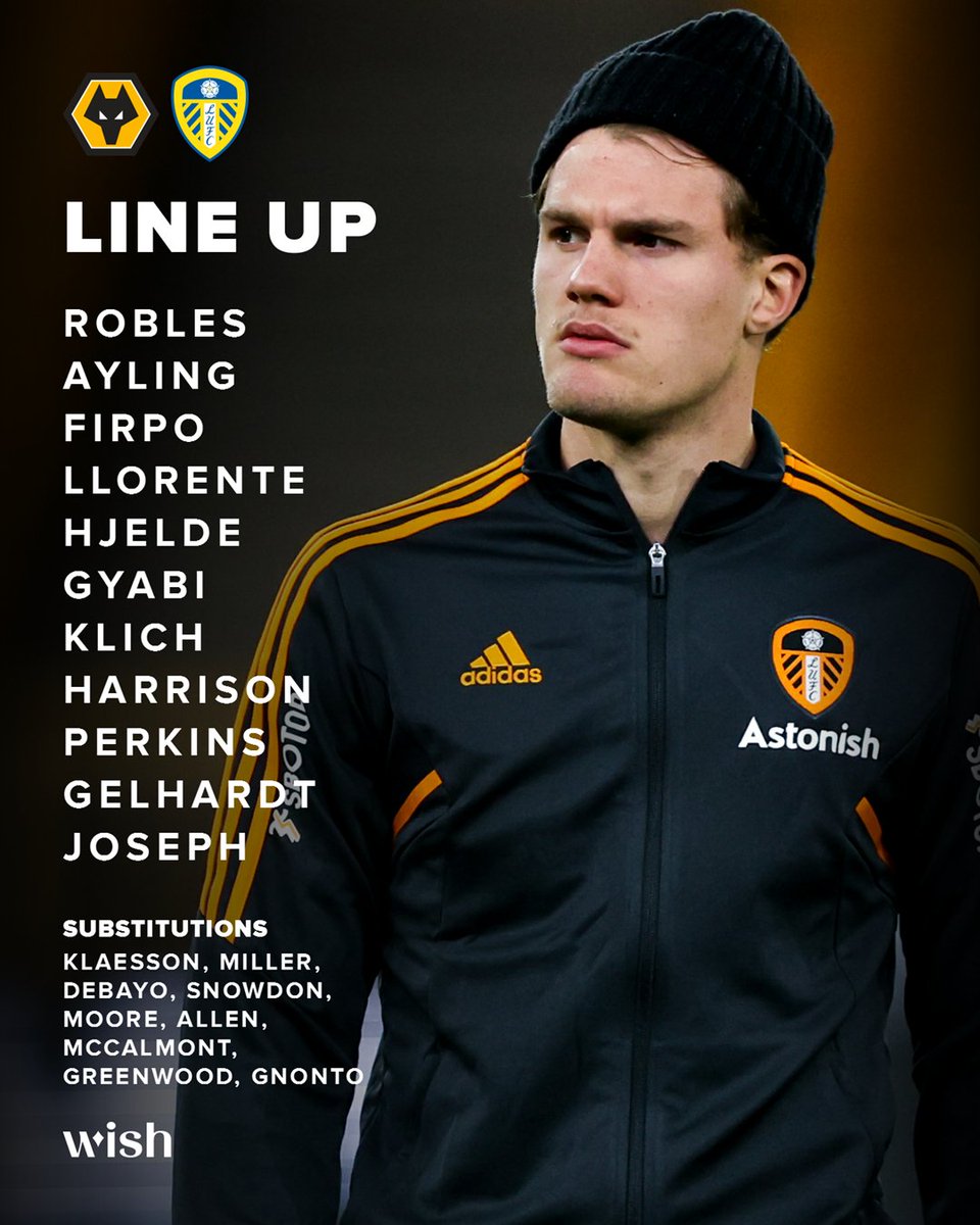 📋 Your #LUFC Starting XI...