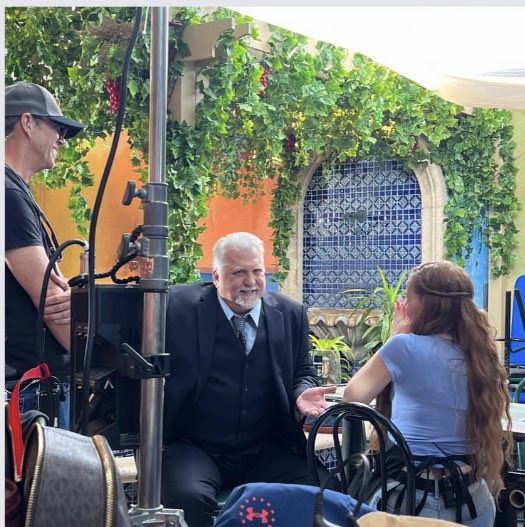 Lisa_Yambo's tweet photo. What a great time on set with incredible talent! I am grateful to have shared scenes with all three of these amazing actors!! 🙌🏻❤️🥰🎬 #actress @MrDanielRoebuck @MusettaVander  and David Siracusa!!  #tampa #clearwater #film #featurefilm https://t.co/0GfOD40gjT