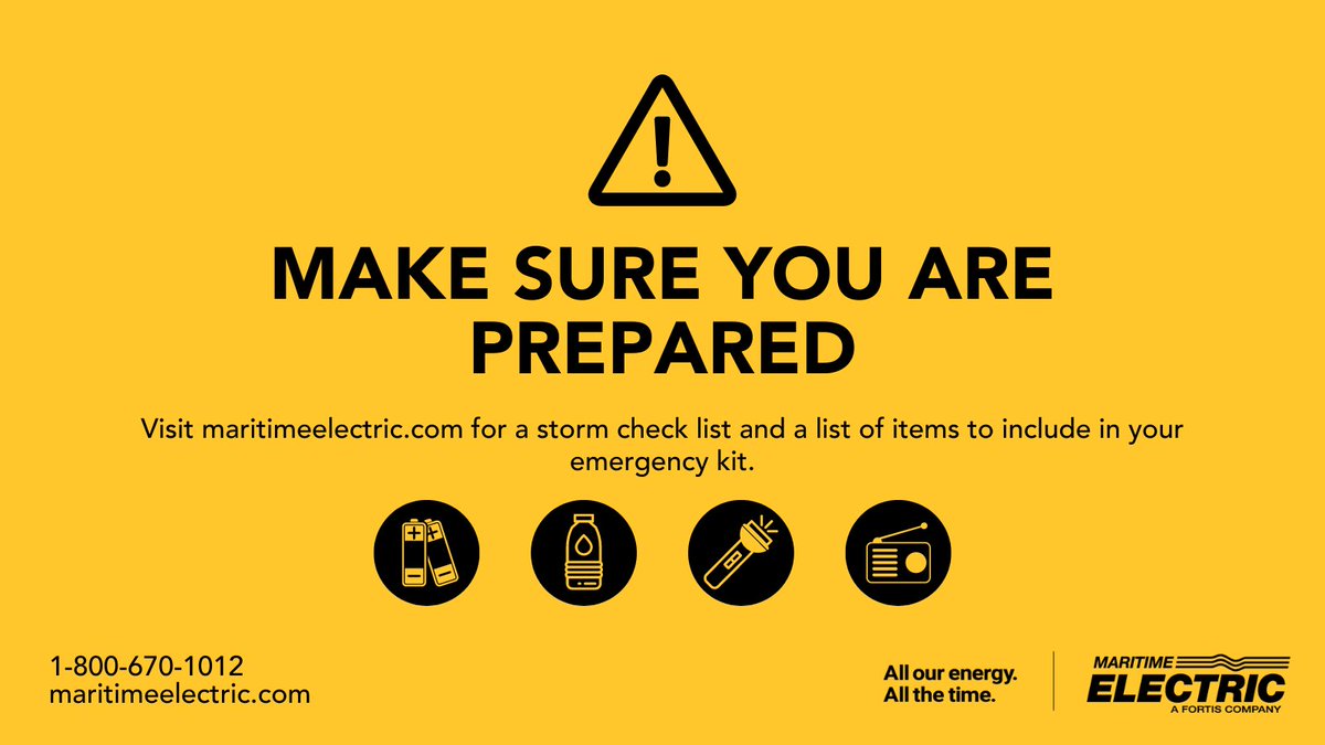 MECLPEI's tweet photo. We're keeping a close eye on the weather as Tropical Storm Nicole tracks towards the Maritimes. Be prepared for possible high winds and heavy rain this weekend. Visit our website for information on how to prepare for storms: https://t.co/UCoXG6l6pn https://t.co/gf4XogCJEL