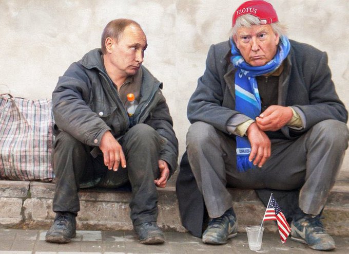 UkraineDiary's tweet photo. The 2 Losers. #Kherson https://t.co/OIDxqp778s