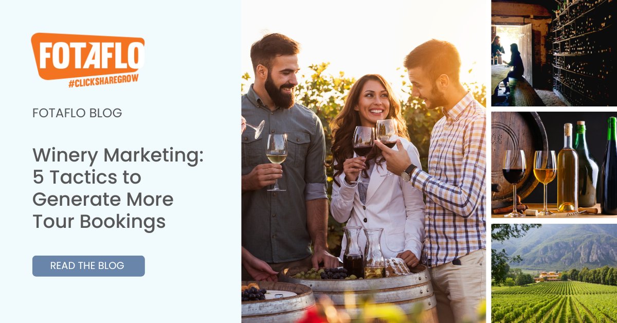 Winery Marketing: 5 Tactics to Generate More Tour Bookings - Are you looking to generate more tour bookings for your winery? Here are 5 tactics to help you enhance your #winerymarketing strategy and improve ROI. 🍷🍷🍷🍷🍷

#winery #winetours
hubs.li/Q01rXxdD0