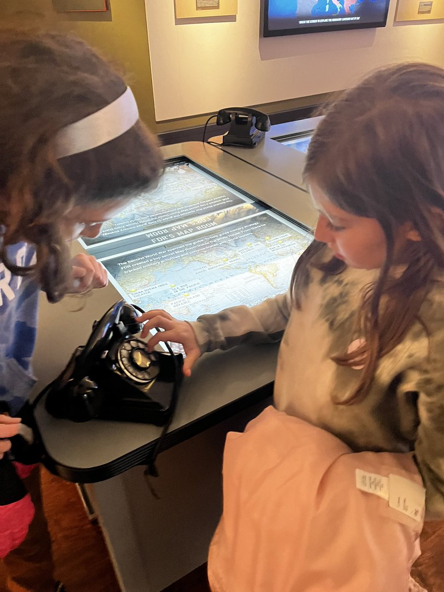 beccanson's tweet image. Great trip today at The FDR Presidential Library and Home.