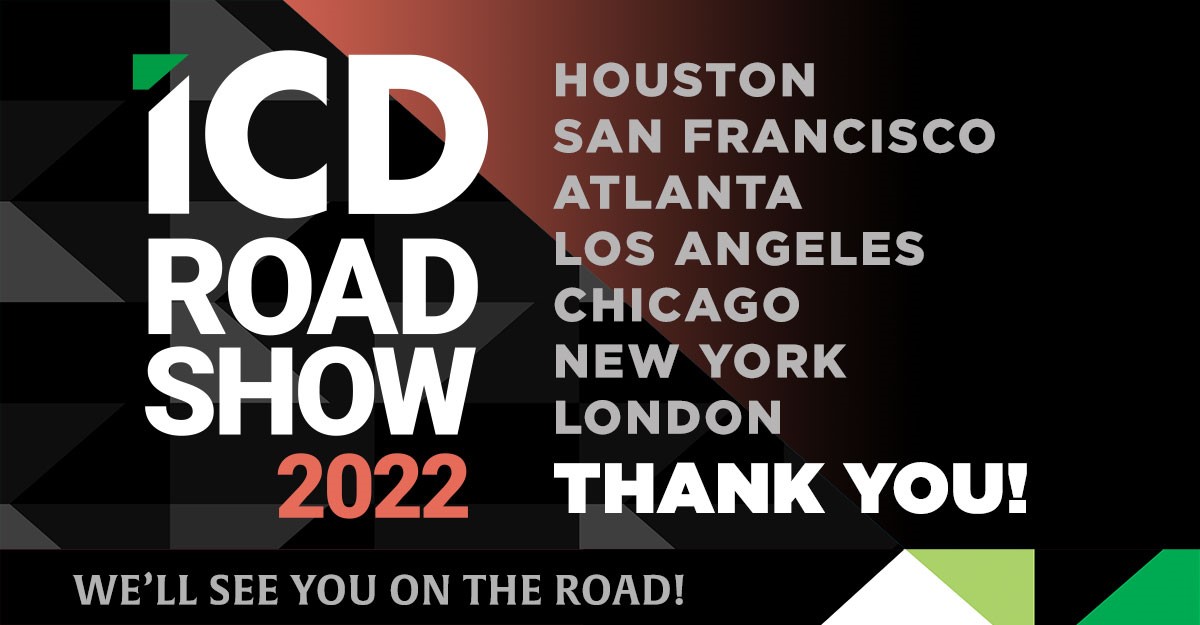 “No road is long with good company,” as the saying goes. We’d like to thank all of you who joined us for our #2022ICDRoadshowSeries. With new insights and fun memories made on the road with our treasury experts and peers, we look forward to the year ahead.