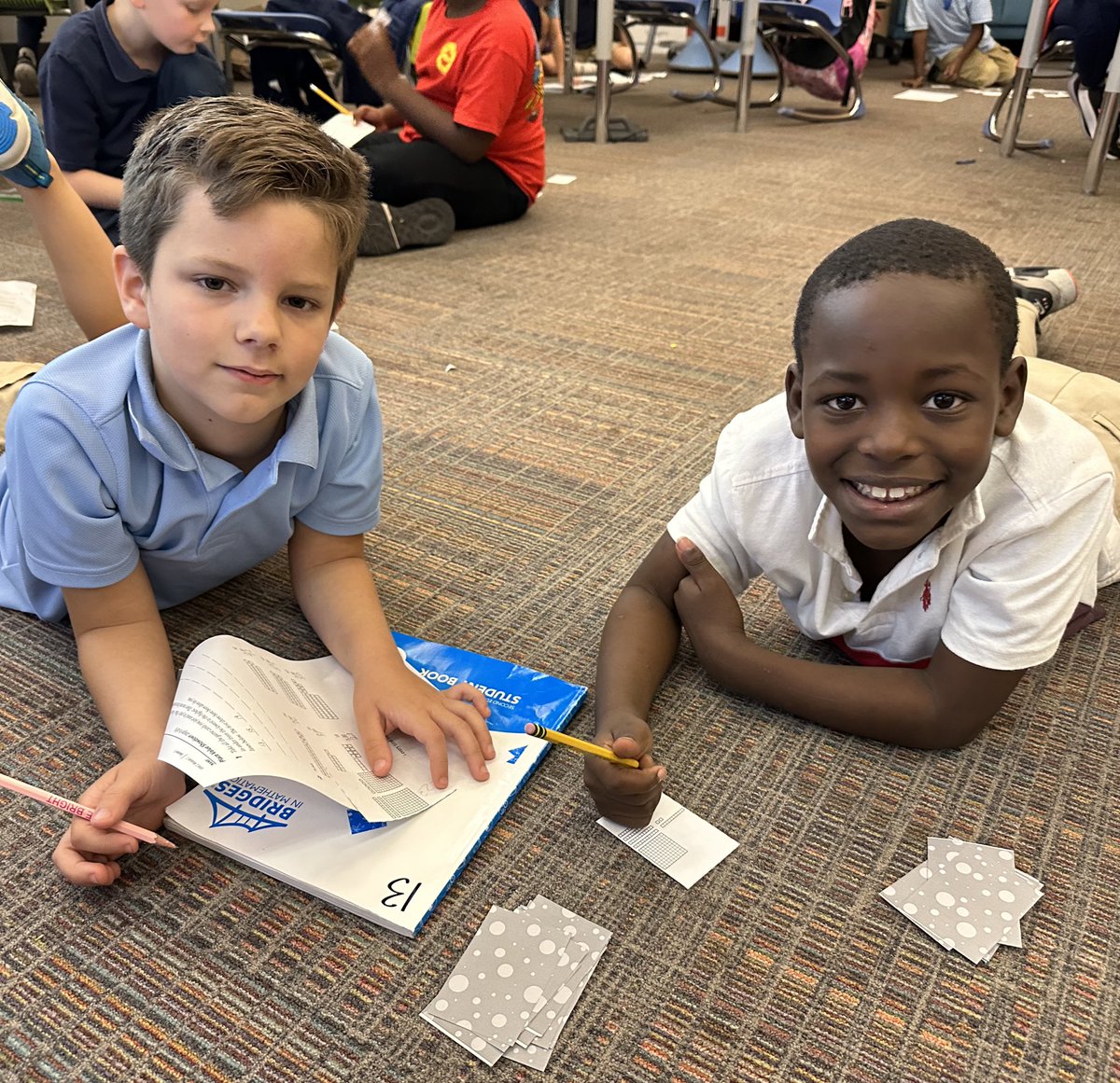 rfjeffcoat's tweet photo. Place Value Showdown!  Students practiced math AND kindness by comparing hundreds, tens, and ones while showing great partner behavior!  Love watching my wise owls work together! @AngelOakElem #angeloakes #2Eistheplacetobe https://t.co/zs7zhiaLa6