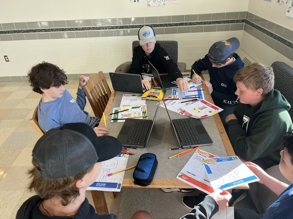 MrArmandi's tweet photo. Another crazy week here in Civics. Finished up the influence of the Enlightenment on the U.S. with a Fast &amp; the Curious #EDUProtocol and created our most influential philosopher Funky Pop from #emc2learning! https://t.co/oPw2zkslZf