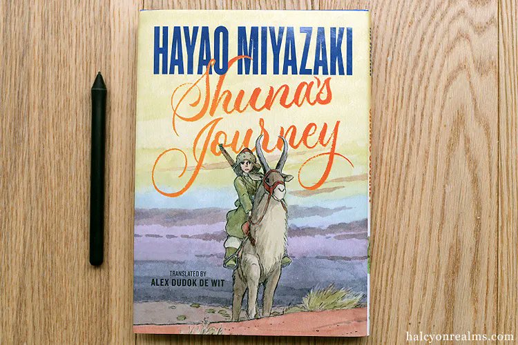 I have only good things to say about the new English edition of Hayao Miyazaki's manga Shuna's Journey. Bigger size, hardcover format, & in English for the 1st time ever. Highly recommended. See more in my review - https://t.co/SktxAM6SqH 