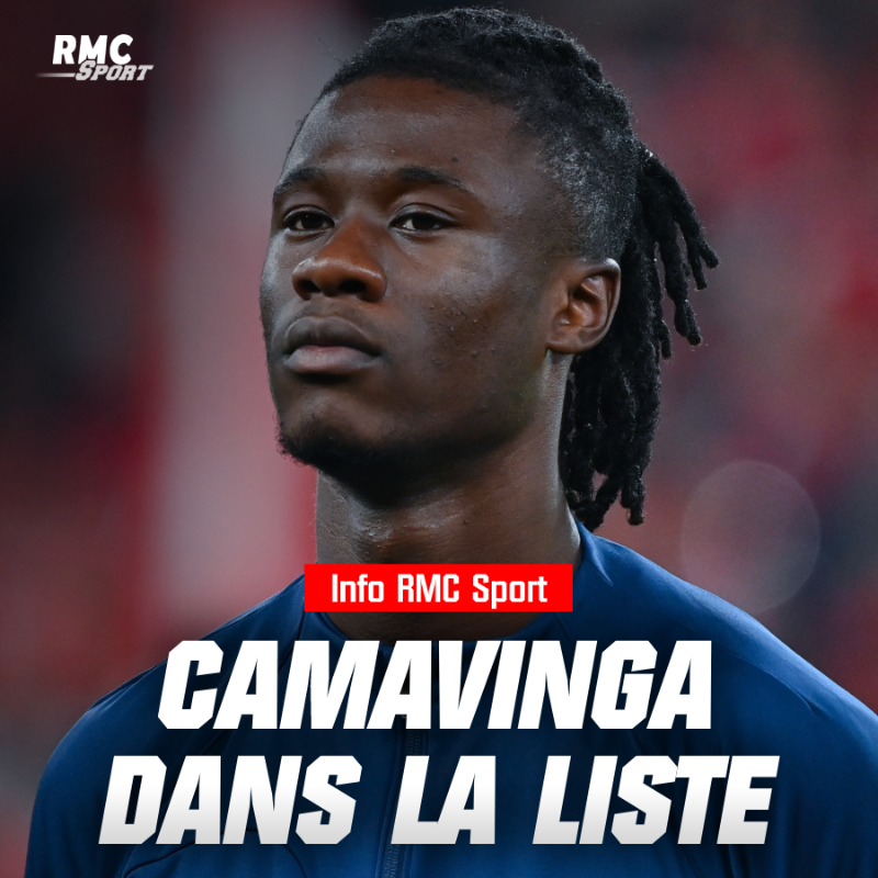 RMCsport's tweet photo. 🚨 Selon les informations de RMC Sport, Eduardo Camavinga sera bien dans la liste des Bleus pour le Mondial.