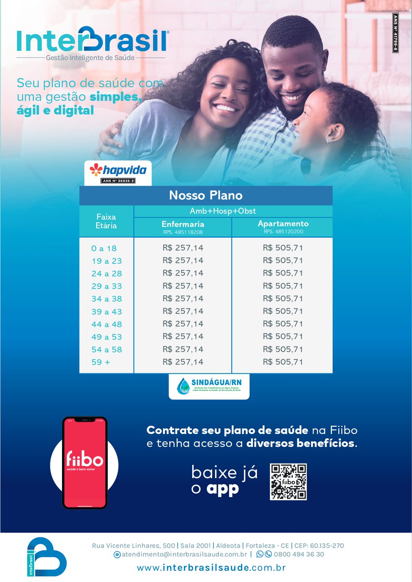 Sindaguarn's tweet photo. 🏥📝💧 *Convênio Sindágua/RN com Hapvida. Mensalidades sem reajustes por idade (valor fixo). Enfermaria R$ 257,14 e Apartamento R$ 505,71. Cobertura de todo o rol da ANS - Associação Nacional de Saúde.* https://t.co/oILeTAx6ZJ