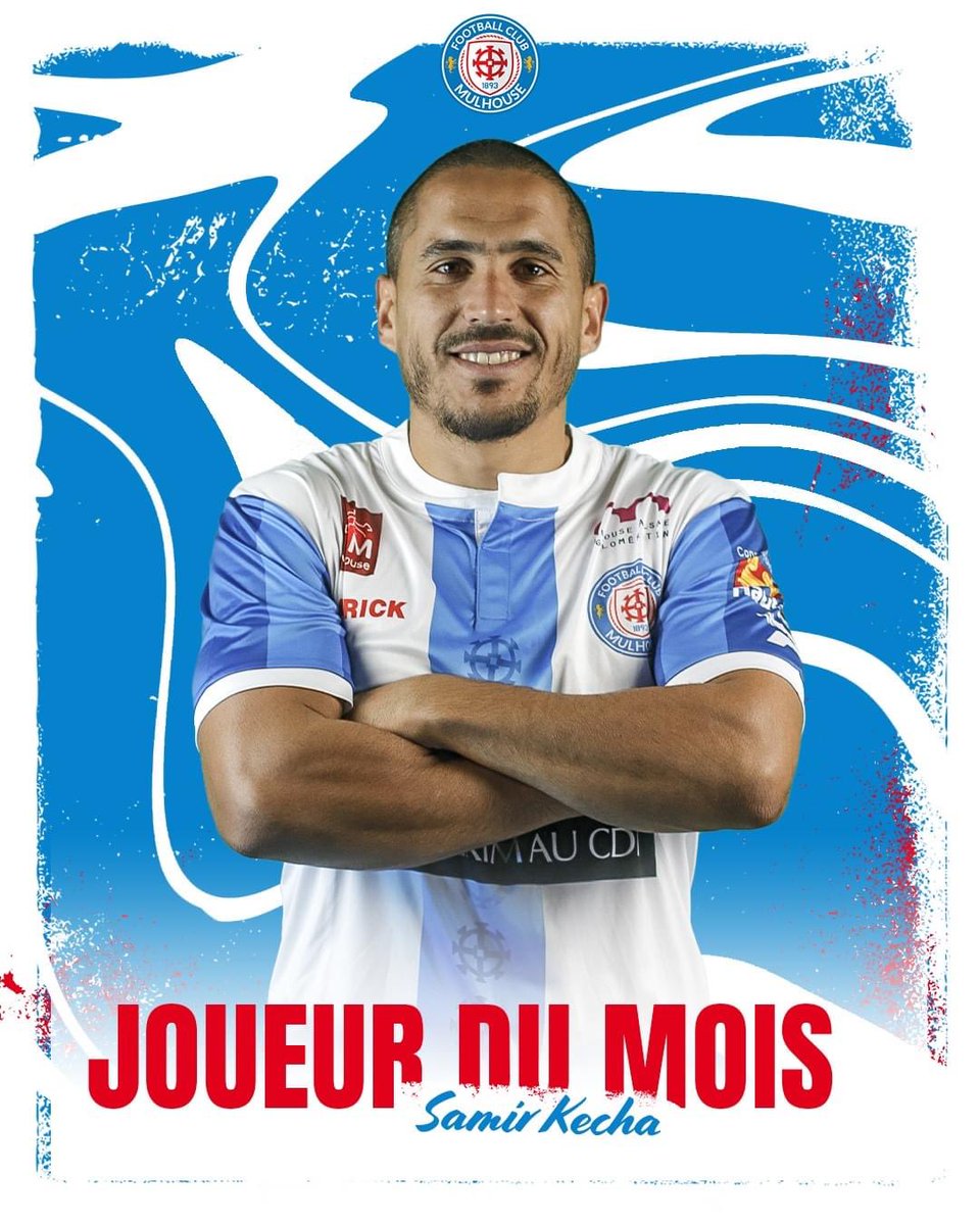 𝐉𝐨𝐮𝐞𝐮𝐫 𝐝𝐮 𝐦𝐨𝐢𝐬 

🎖 Vous avez élu une fois de plus Samir Kecha comme joueur du mois d'octobre !