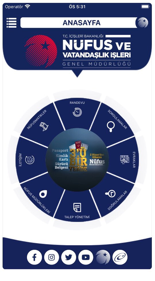▶️Vatandaşlarımızın hizmetlerimizden faydalanabilmesi için <a href="/TCNufus/">Nüfus ve Vatandaşlık İşleri Genel Müdürlüğü</a> tarafından Yerli ve Milli olarak geliştirilen "NVİ Mobil" uygulamamızı Google Play &amp; App Store &amp; Play Store mağazalarından indirebilirsiniz.<a href="/SiirtValiligi/">Siirt Valiliği</a> <a href="/sefikaygol/">Şefik AYGÖL</a> <a href="/AsiyeGurlek/">Asiye Gürlek</a>
