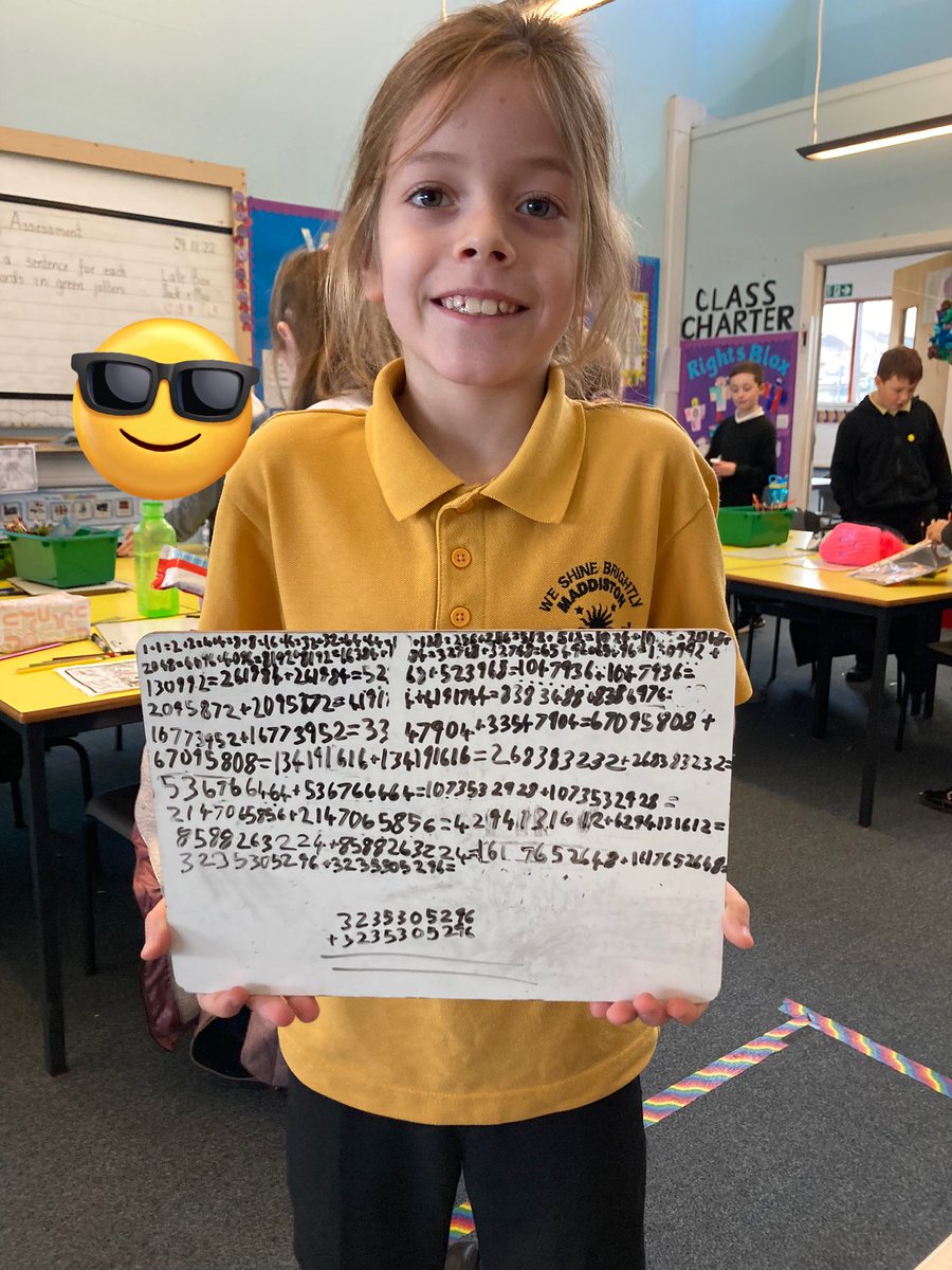 MPSP54S's tweet photo. Some super doubling for this boy today. #independentlearner https://t.co/qpK92pjyIf