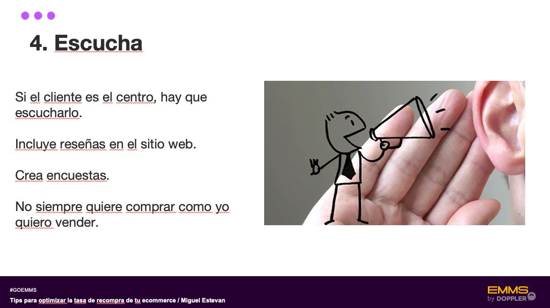 mestevan's tweet photo. TIP 4 > Escucha

Haz al cliente el centro de tu estrategia

#goemms https://t.co/BuVfMnlJHk