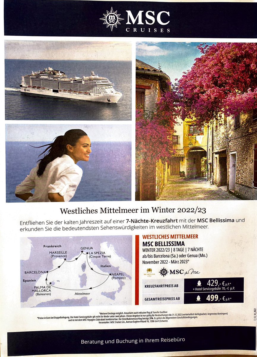 onboardradio's tweet photo. Unsere MSC Angebote der Woche 🥰 Wir uns auf Eure Anfragen und sind Euch behilflich ☀️

📞 08171 / 426 8524
📩 info@onboardradio.de https://t.co/i4DfnkT6D4