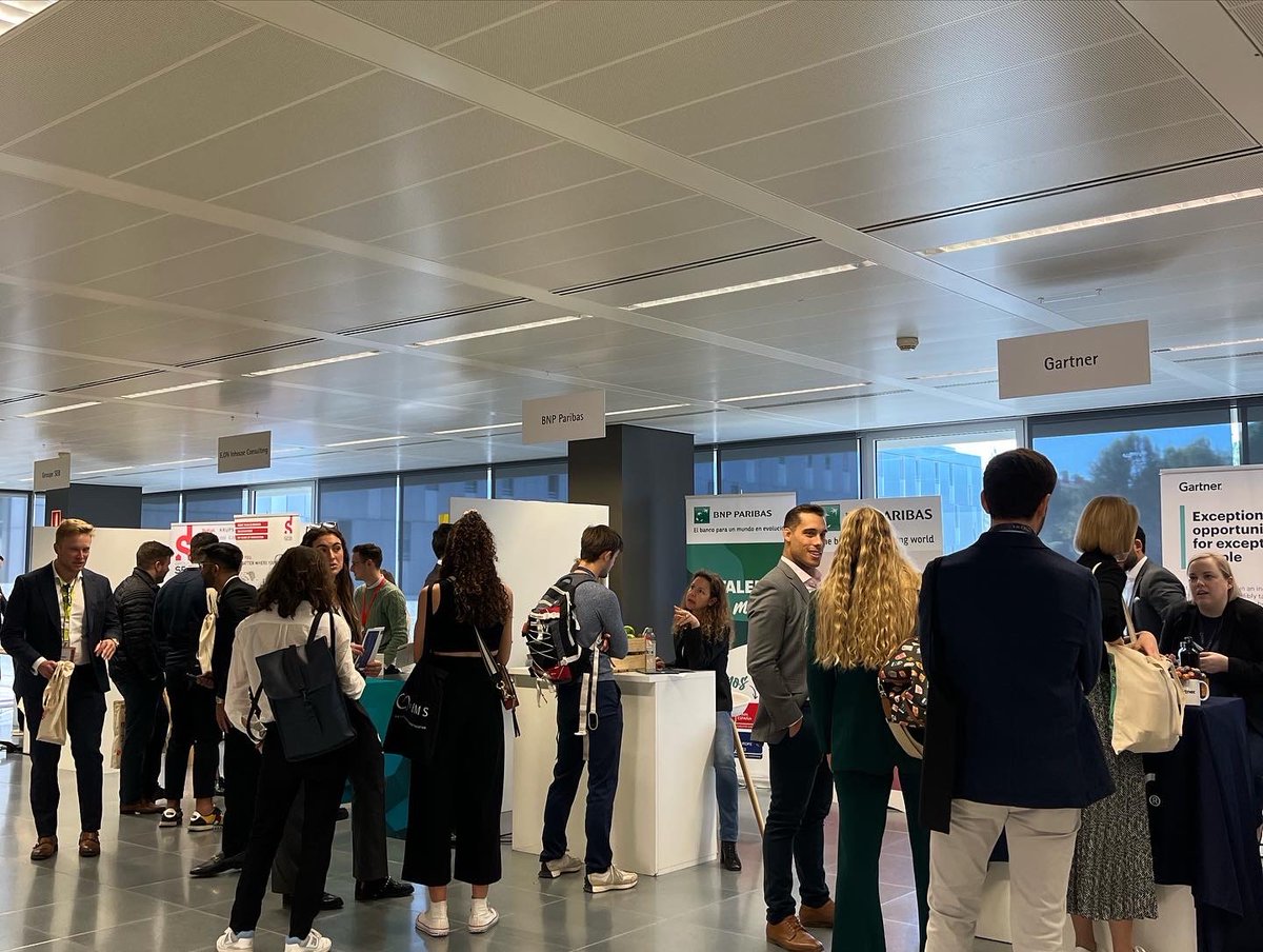 kocgsb's tweet photo. We are grateful to have participated the CEMS Career Forum 2022 in Esade, Barcelona!

CEMS Students and Alumni from all over the world had pre-scheduled job interviews, cv coaching and skill seminars with leading global companies.

#cems #cemsmim #careerforum2022 https://t.co/sFscMHOsZp