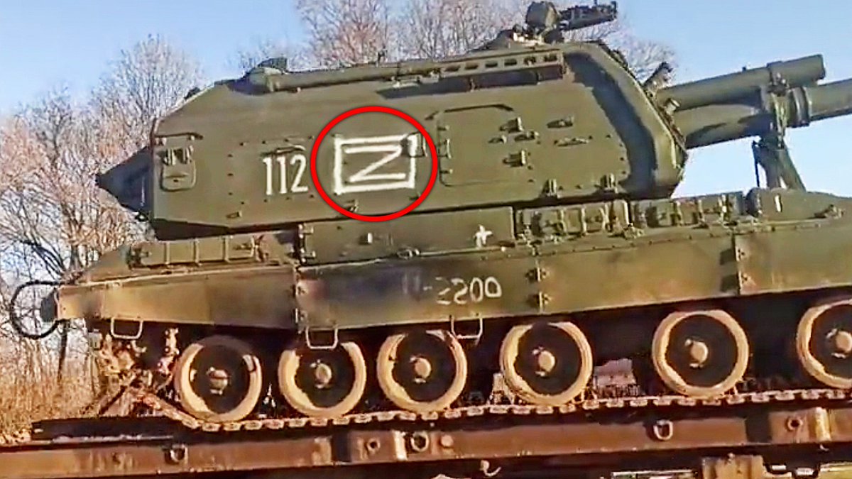 Surbiton99's tweet photo. Seeing #PutinsWar pictures begs the question "Is the #Kremlin leader a secret admirer of how @Zillow Dictatorially imposes BS #Zestimates on Homes &amp;Refuses ALL requests to correct?" Just wondering as #Russia has a 'Z' painted on its Tanks invading #Ukraine? #Putin # #Trump #Biden https://t.co/RaAqYkKQmv