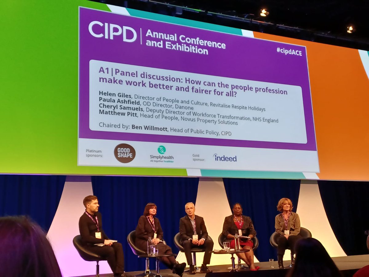 AndrewB1863's tweet photo. Great first day at the Annual CIPD Conference and Exhibition in Manchester with @JaneMurgatroyd and Rich Meyers. Some great learning and opportunities to share when back with #allofusinmind. #cipdACE – at Manchester Conference Centre https://t.co/V4tCvHqDbh