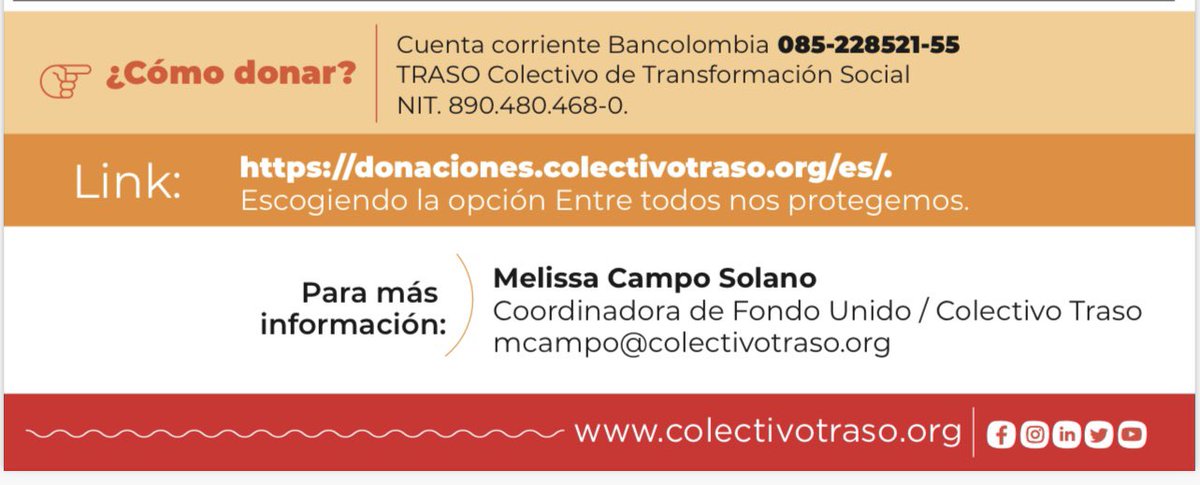 Así vamos! Gracias por todo su apoyo la ciudad y a <a href="/colectivotraso/">TRASO Colectivo de Transformación Social</a> en especial a <a href="/Cementos_Argos/">ARGOS</a> <a href="/CabotCorp/">Cabot Corporation</a> <a href="/corteva/">Corteva Agriscience</a> <a href="/EsenttiaSA/">Esenttia</a> <a href="/RefineriaC/">@RefineriaC</a> <a href="/DarnelColombia/">Darnel</a> #entretodosnosprotegemos