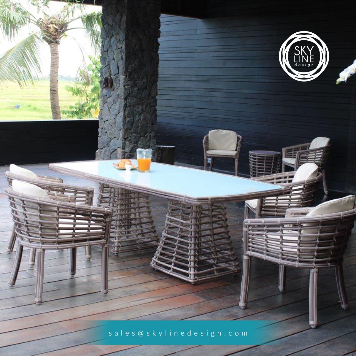 Being manufacturers allows us to solve any project. All kinds of styles, materials and finishes to ensure your satisfaction. We create unique experiences for our customers.

SKYLINE DESIGN NORTH AMERICA
4940 NW 167 ST
Miami, FL 33014 

#outdoorfurniture #outdoorliving #furnit...