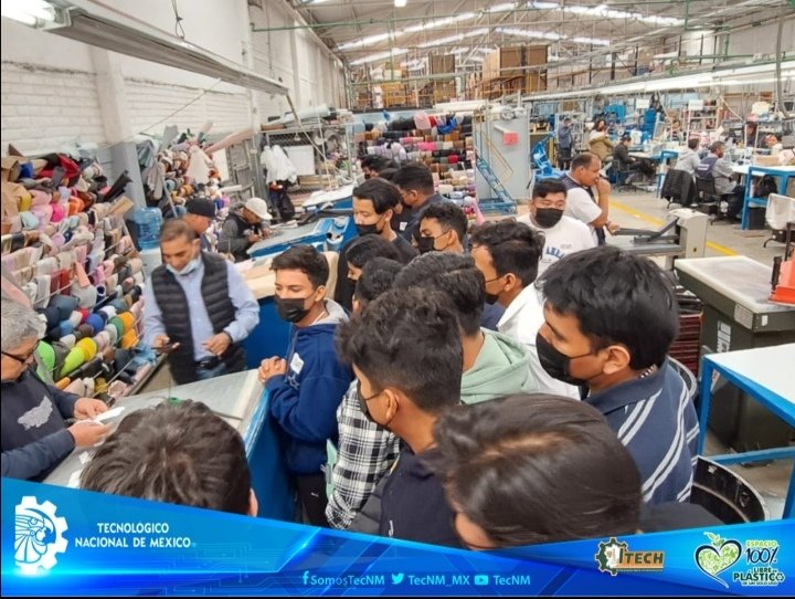 itdelachontalpa's tweet photo. Estudiantes de la Carrera de Ing. Industrial del #TecNMCampusLaChontalpa acompañados por el MC.E. Juan Diego Aguilar García, llevan a cabo la #VisitaIndustrial en las instalaciones de la Empresa de Calzado Tropicana, Grupo Crisma,  agradecemos por abrir sus puertas  #OrgulloITECH https://t.co/txqC4GHqRv