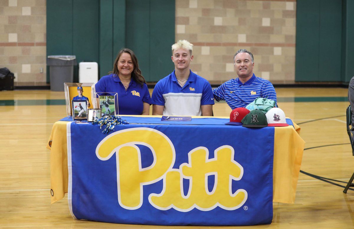 Reagan Baseball's Aidan Coleman signs NLI with University of Pittsburgh - rattlersports.com/reagan-basebal…