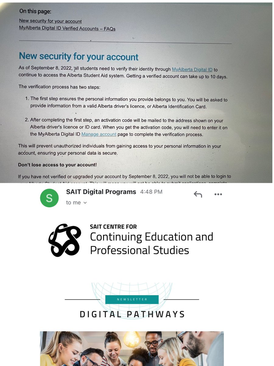 Lexie Bergen ️ on Twitter "Alberta Digital ID mandatory for student loan and that 600 bucks