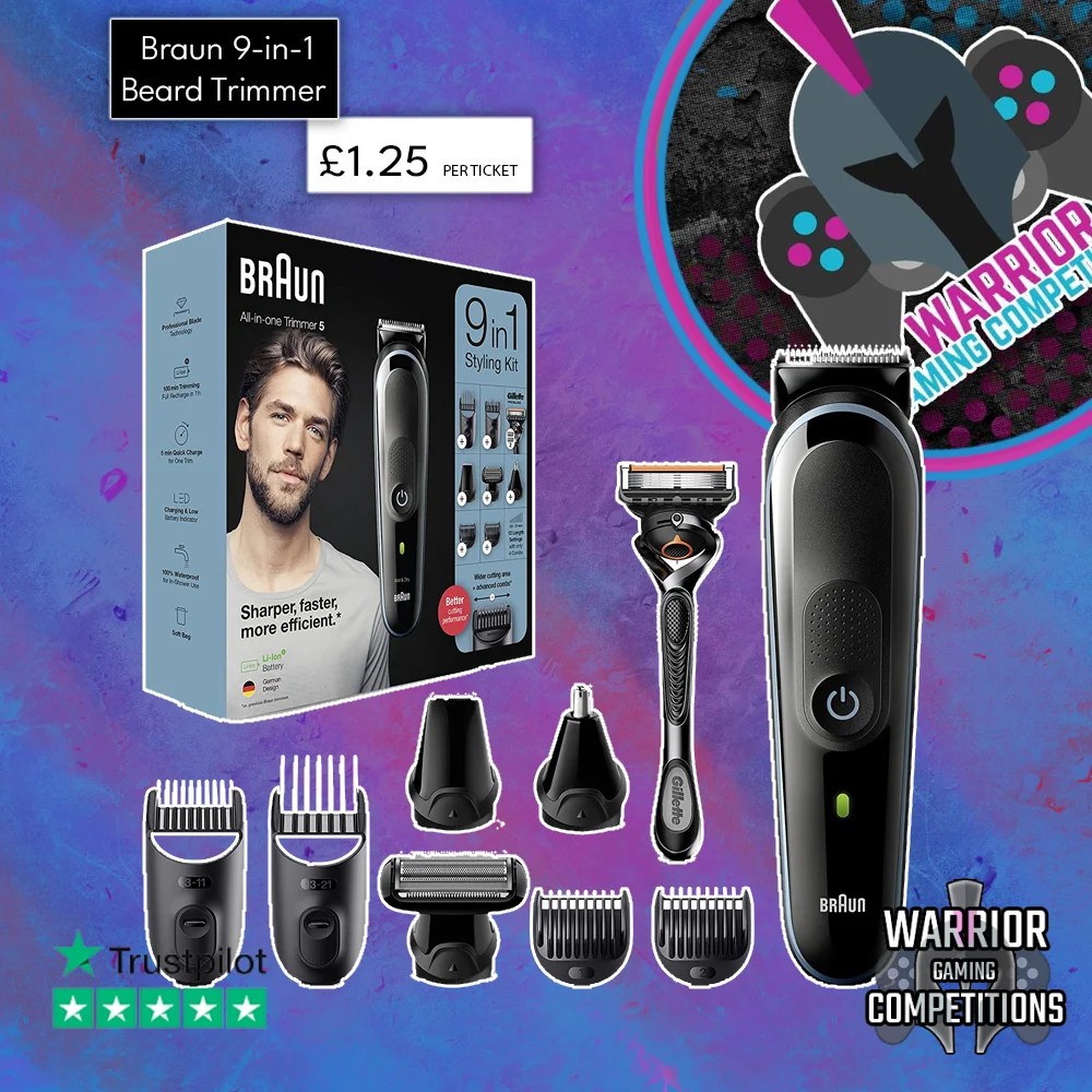 Warrior_comps's tweet photo. Evening Warriors

✅ Fire tab 10 - 151 tickets remaining 
✅ £50 Amazon Gift Card - 121 tickets remaining 
✅ Braun 9in1 Beard Trimmer - 110 tickets remaining 

https://t.co/ByQkEmqc3E https://t.co/ZOz7kTOwF4