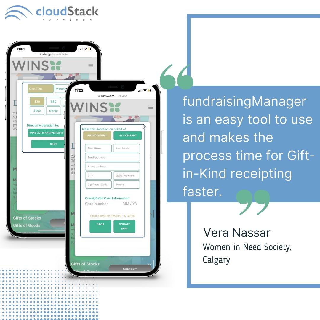 cloudStack_svcs's tweet image. fundraisingManager is an all-in-one CRM for nonprofits to help you connect donations, fundraising and marketing tasks in a simpler and smarter way.
#nonprofits #fundraising #nonprofitfundraising #donations
hubs.ly/Q01n5TTk0