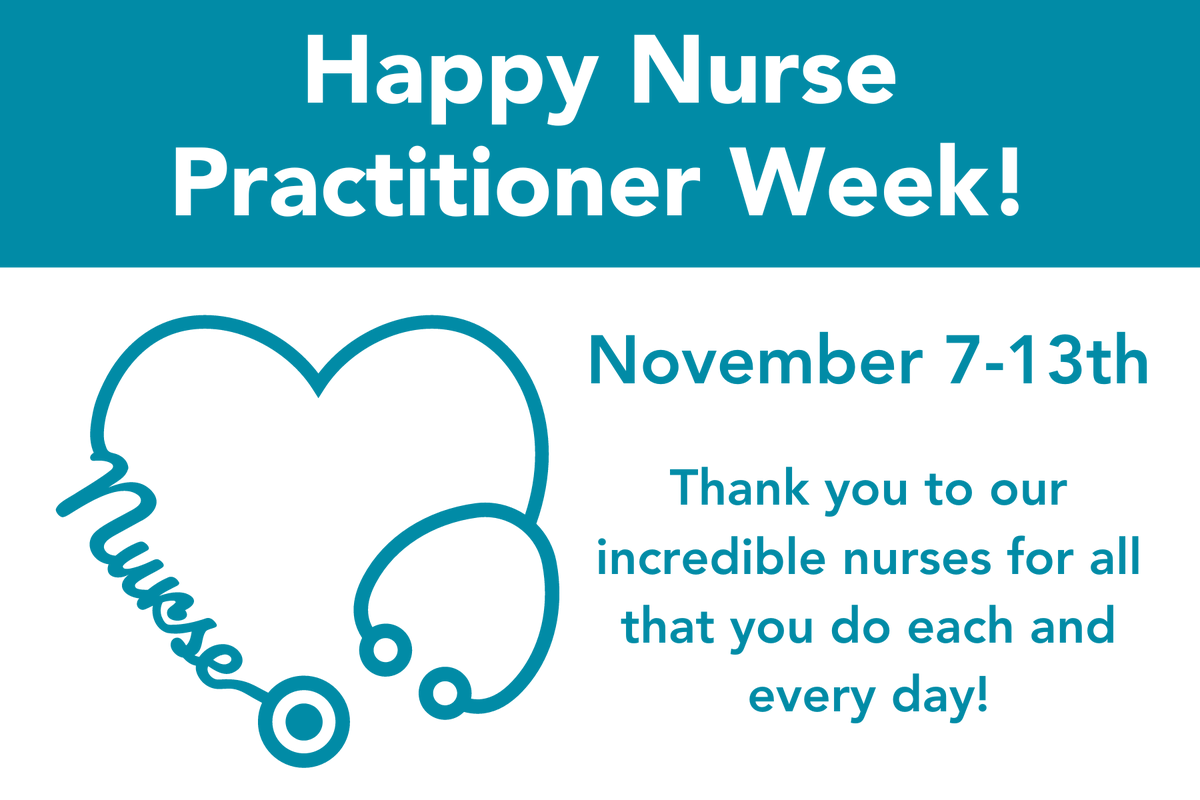 Webster defines a nurse as a person who cares for the sick or infirm. We see our nurses as the caring hands of our hospital who support all of our patients on their most difficult days. Thank you nurses for all that you do every day!
