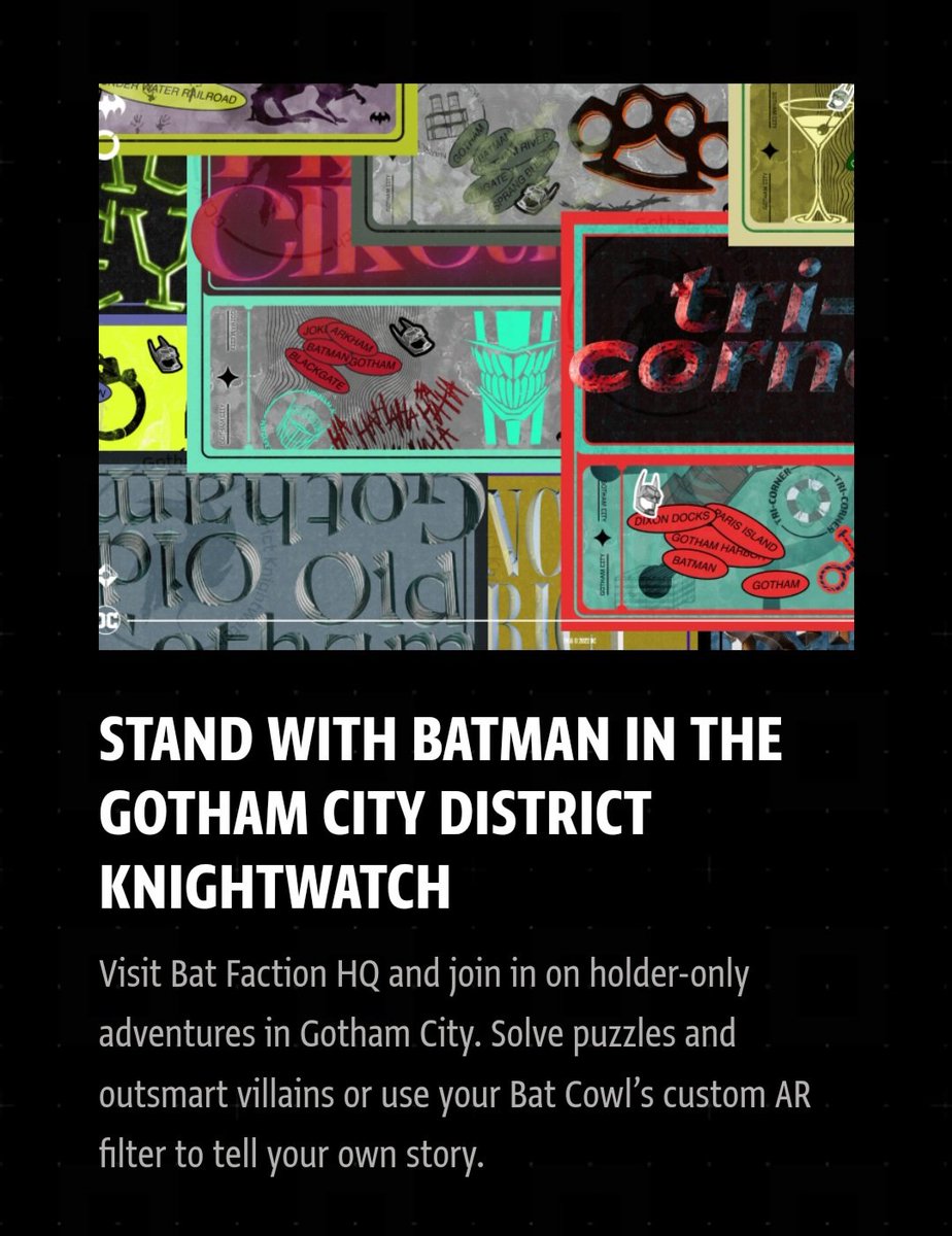 AI83055785's tweet photo. #BatCowl #DCNFT #DCUniverse #PalmStudio
#LFG π¦β π₯β https://t.co/q6ciR6eVLb