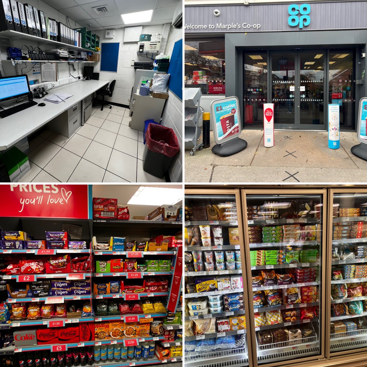 Marple Petrol reset done just in time for Christmas 🎅 (pics taken over a month period) #reset #christmasiscoming #retail #retailisdetail #standards #marple <a href="/LisaB84XXX/">Lisa Bailey</a>