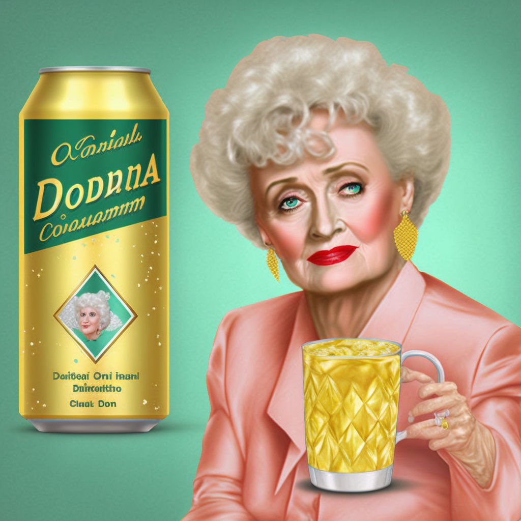 BorgaBlot's tweet photo. “Diamond soda for golden girls” 💎🥤🏆
#midjourney #AIart #foodart #adart #promoart #sellout https://t.co/9gbR3Dc184