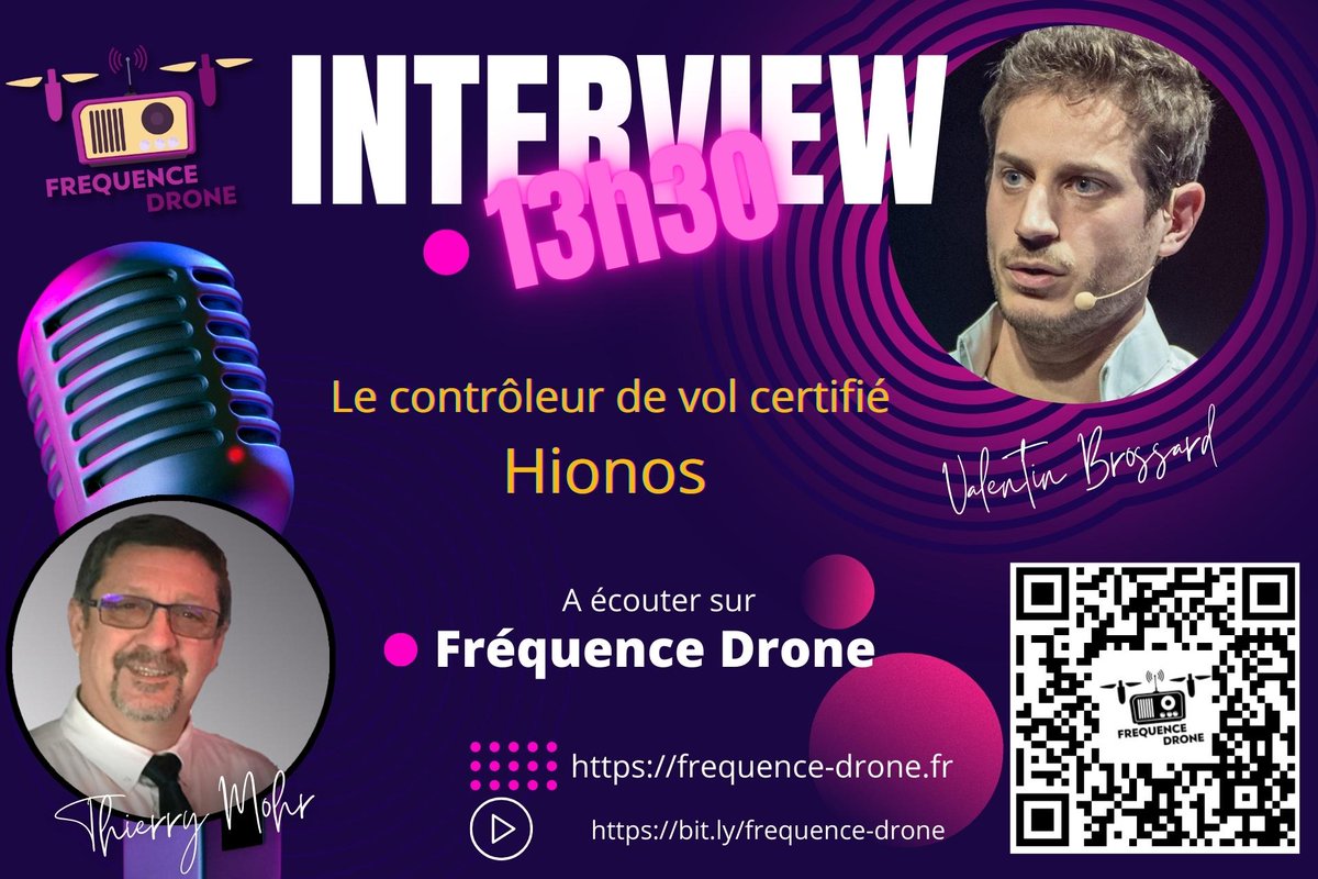 FrequenceDrone's tweet photo. Interview intéressante, demain 13h00 !
https://t.co/XKsEM8ofMm

#hionos #drones  #Webradio #interview https://t.co/zPJF2NjBJn