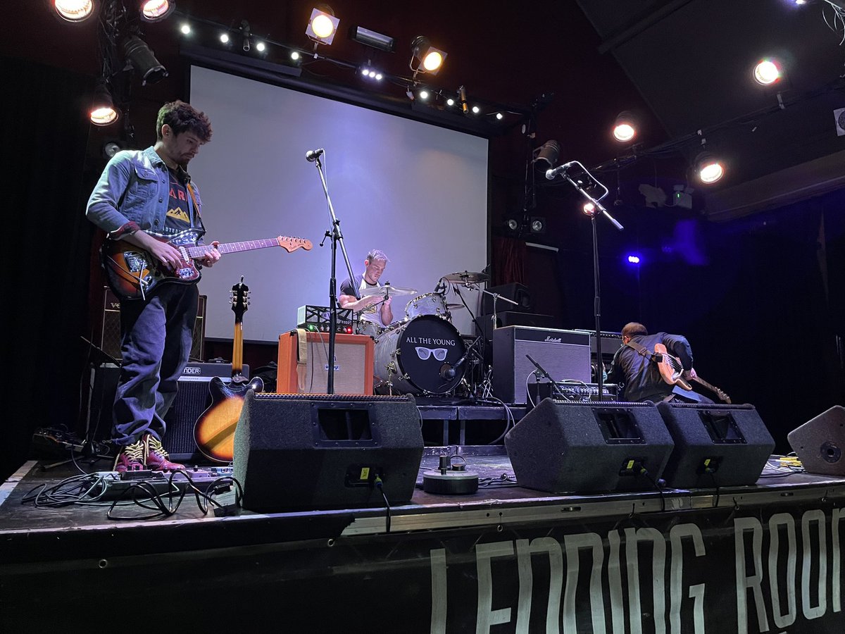 TONIGHT!!! We are on at 8pm <a href="/LendingRoomLDS/">Lending Room</a> with <a href="/weareATY/">All the Young</a> and <a href="/WolfornaUK/">Wolforna</a> ! OTD tickets available at £12
