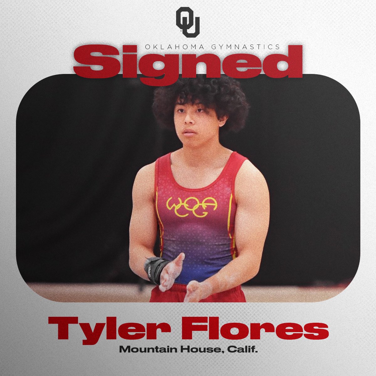 wellsgymn's tweet photo. We’ve had some legendary #Sooner siblings on the squad in the past, and very excited to welcome twins Tyler and Colin Flores all the way from California to the #OUFamily

Boomer Sooner! x2 https://t.co/BCiOqunoSQ