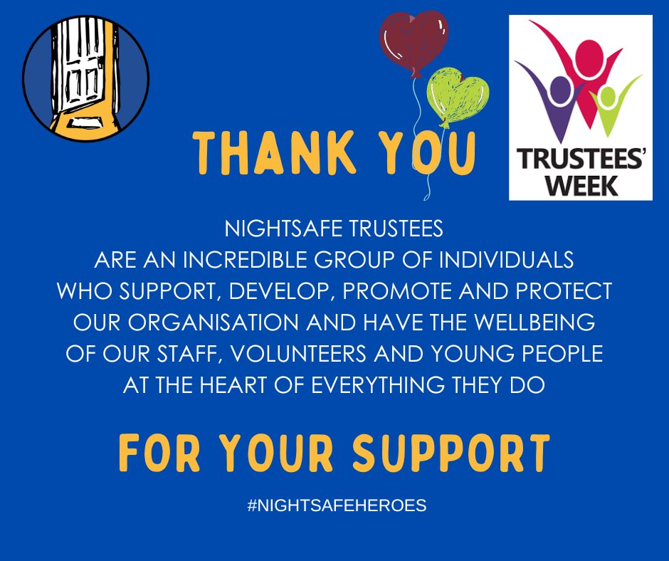 nightsafebwd's tweet image. #TrusteesWeek2022 #grateful 💙