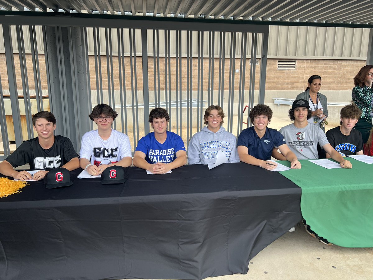 Horizon Husky Baseball (@husky_baseball_) on Twitter photo Congratulations to our Class of 23 Husky Baseball athletes signing today!
<a href="/AustinMittelst2/">Austin Mittelstedt</a> <a href="/koss_zach/">Zach Koss</a> <a href="/abernstein12/">Andrew Bernstein</a> <a href="/JenkDerek/">Derek Jenk</a> <a href="/SeniorCollin/">Collin Senior '23 | MIF</a> <a href="/RyanWeller_27/">Ryan Weller</a> Congratulations to our Class of 23 Husky Baseball athletes signing today!
<a href="/AustinMittelst2/">Austin Mittelstedt</a> <a href="/koss_zach/">Zach Koss</a> <a href="/abernstein12/">Andrew Bernstein</a> <a href="/JenkDerek/">Derek Jenk</a> <a href="/SeniorCollin/">Collin Senior '23 | MIF</a> <a href="/RyanWeller_27/">Ryan Weller</a>