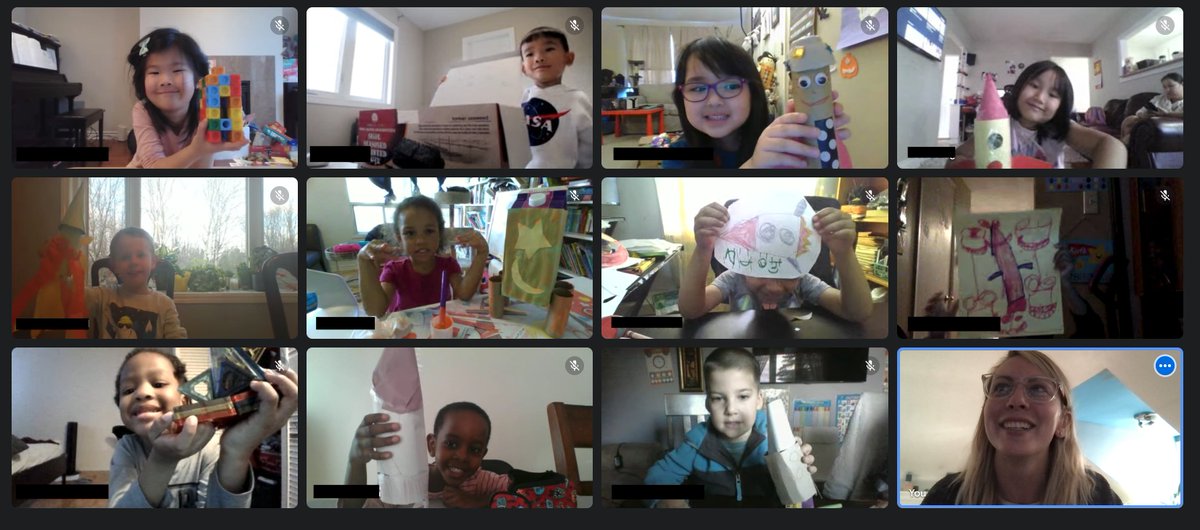 MsNich92's tweet photo. KP2 kicked off this week with some Space Inquiry, story time from the International Space Station &amp; building our awesome rockets to launch us to the moon! SO much fun and learning happening @CarloOCSB https://t.co/M5QXIJQ6Rq
