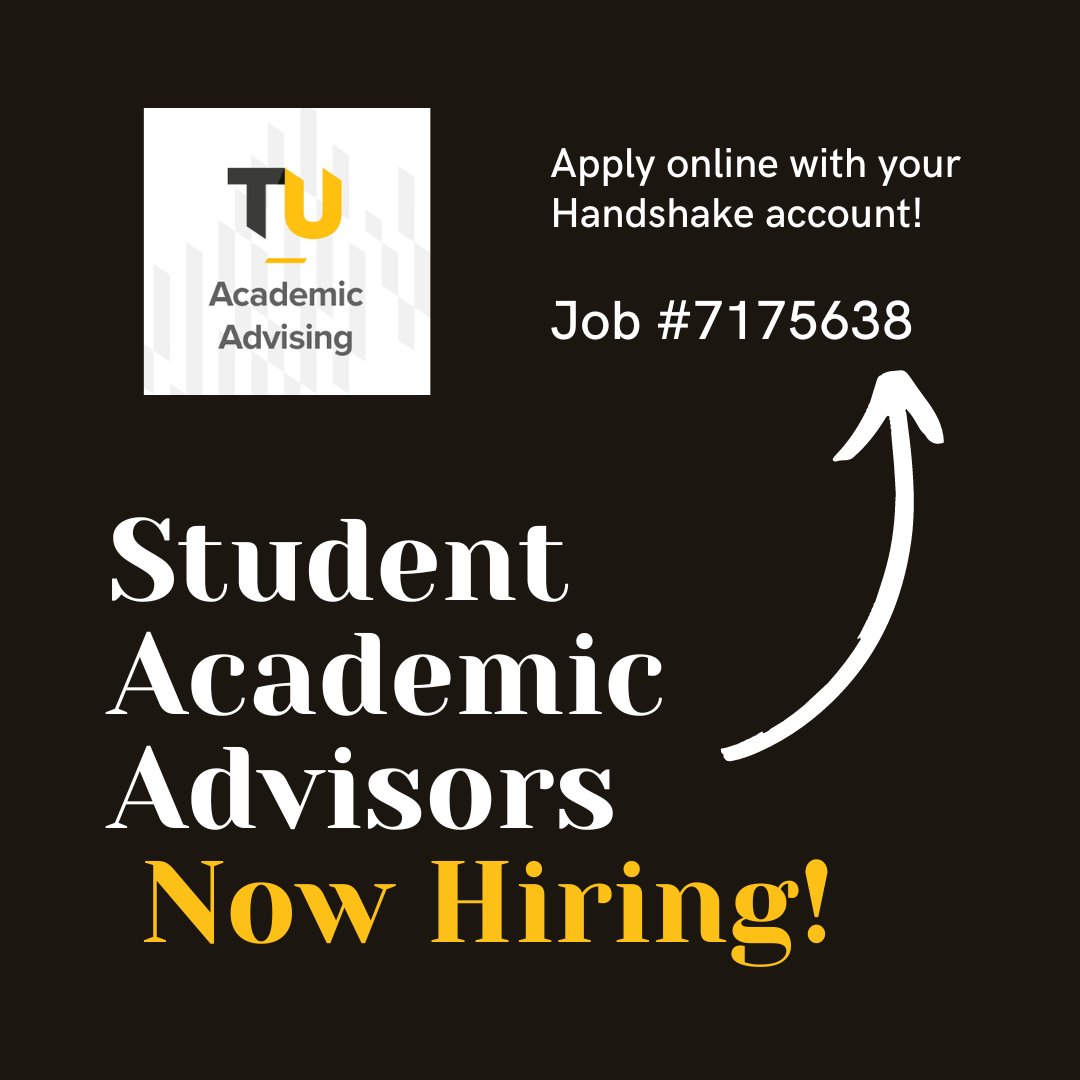TU Academic Advising tweet media
